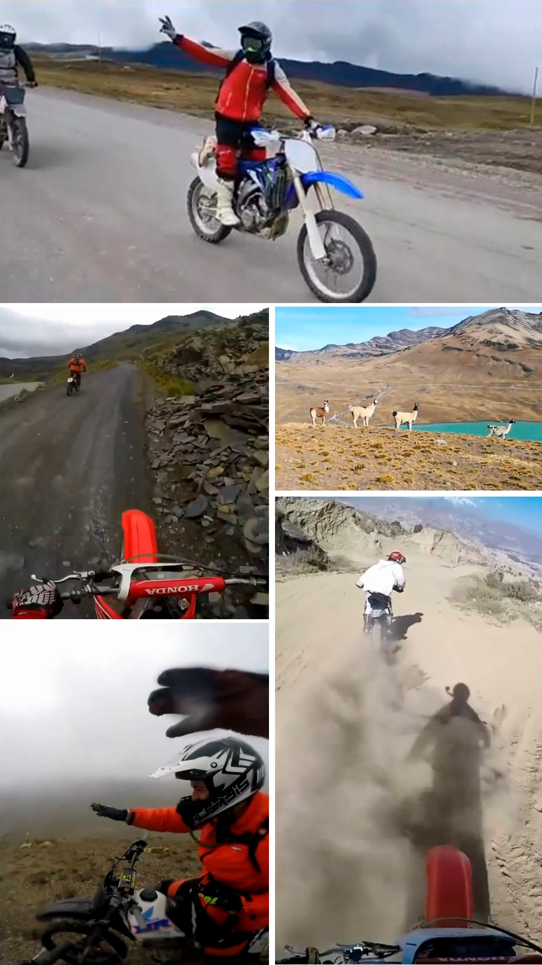 Motorcycle Illimani La Paz - Bolivia