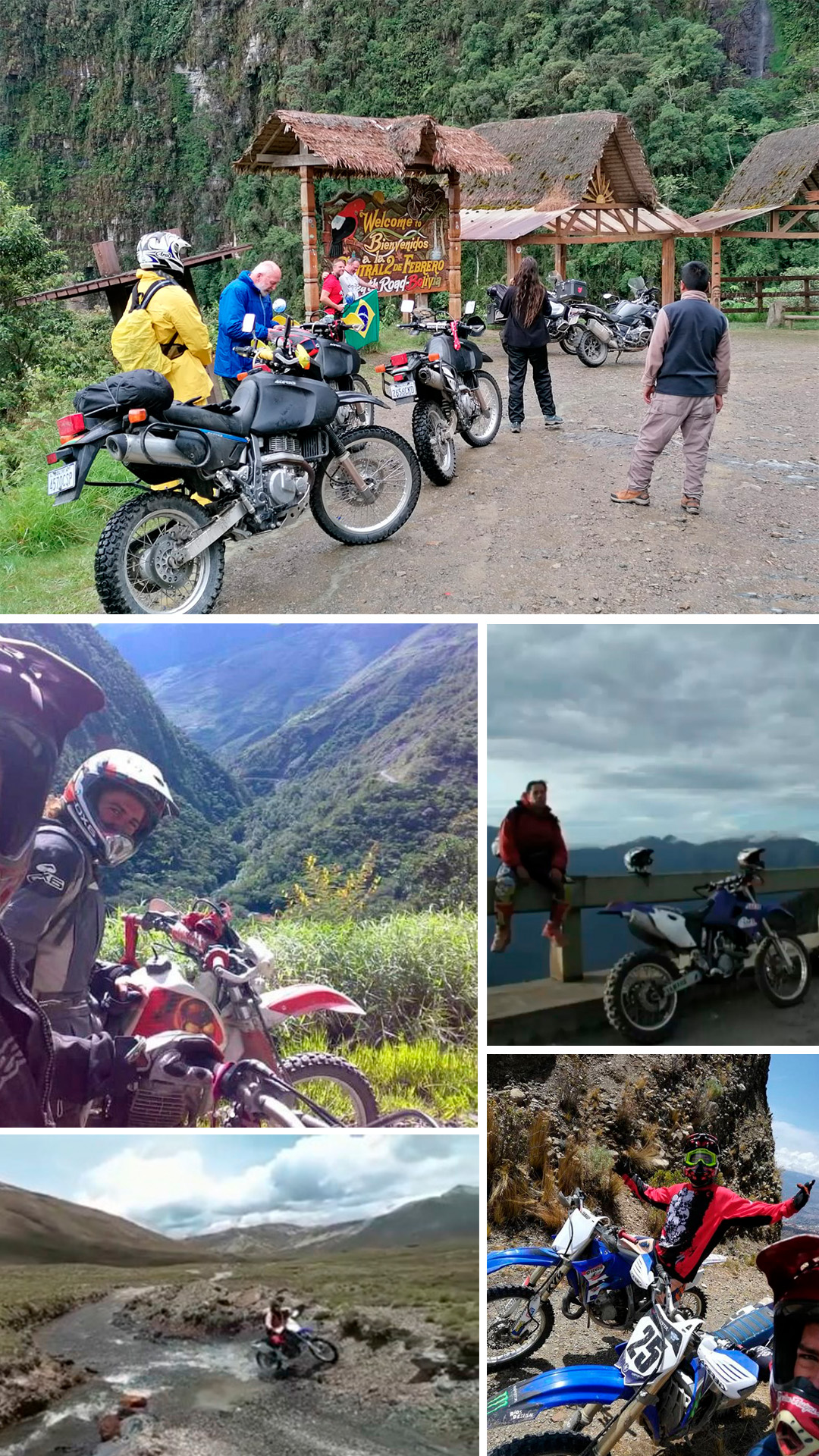 Motorcycle full-on Yungas