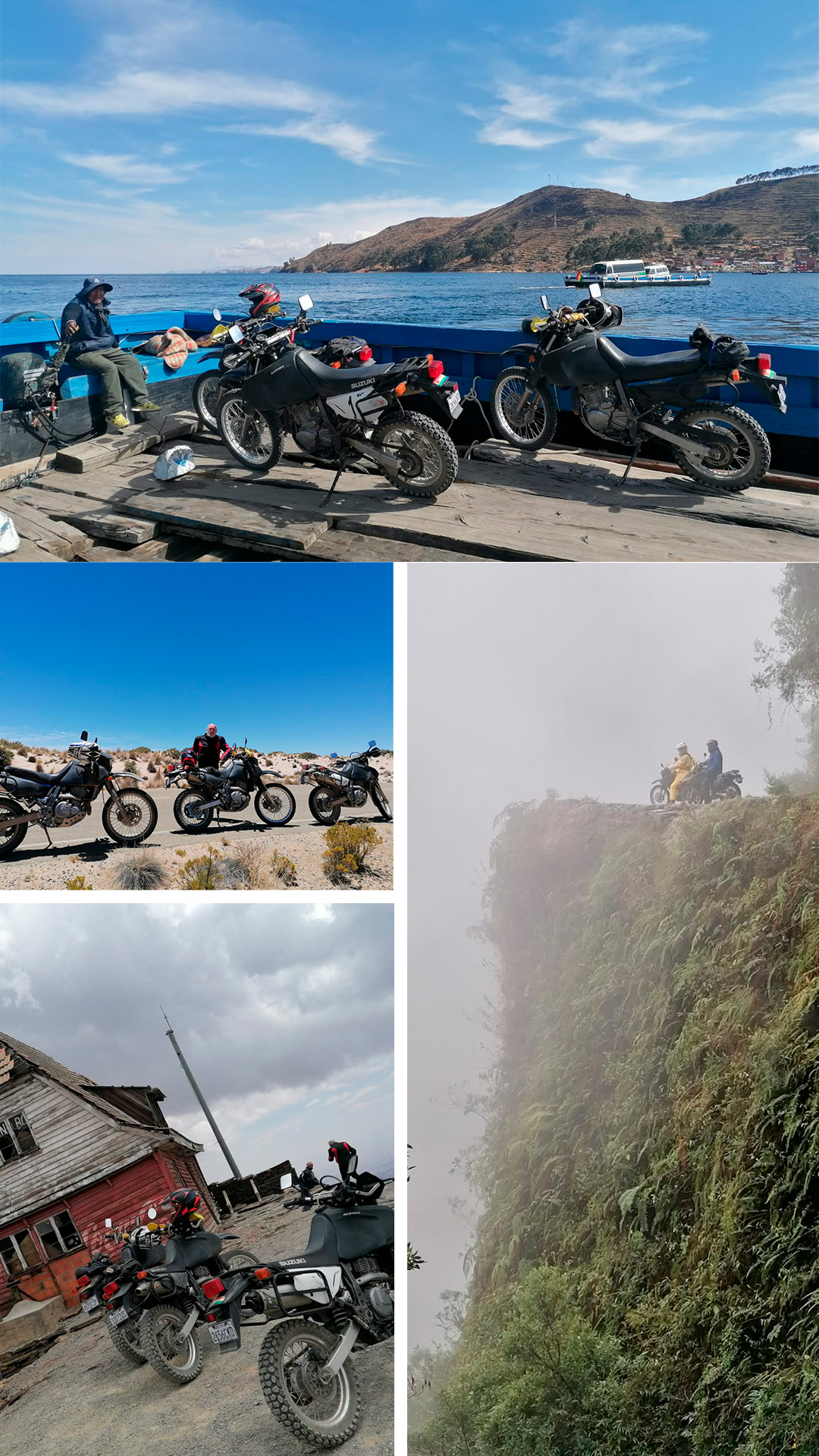 Motorcycle Tours the mountains Bolivia