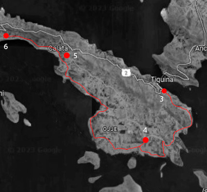 map cross contry mtb lake titicaca